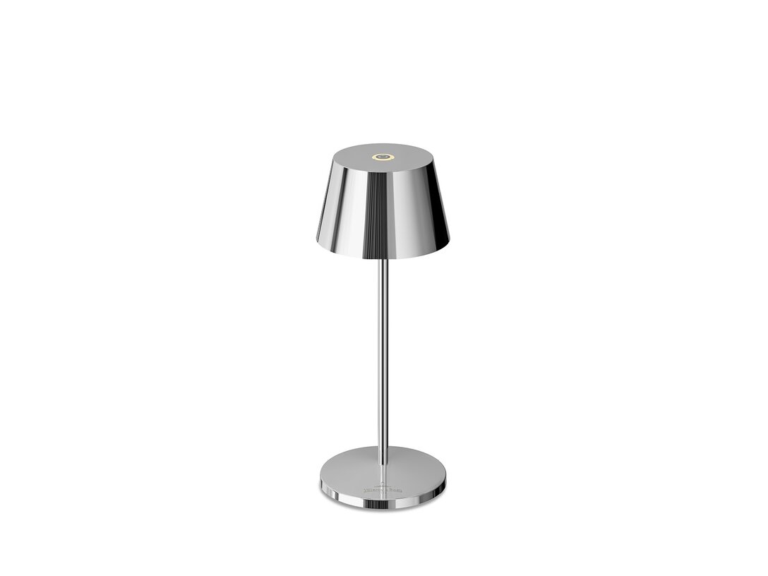 Lampa przenośna Villeroy & Boch Seoul Micro , kolor srebrny, materiał aluminium