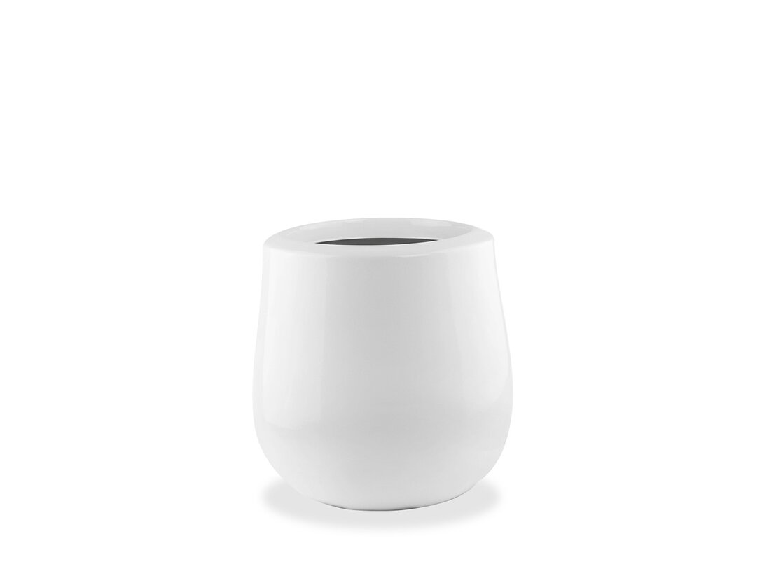 Donica Kler Accessories White, kolor biały, materiał włókno szklane