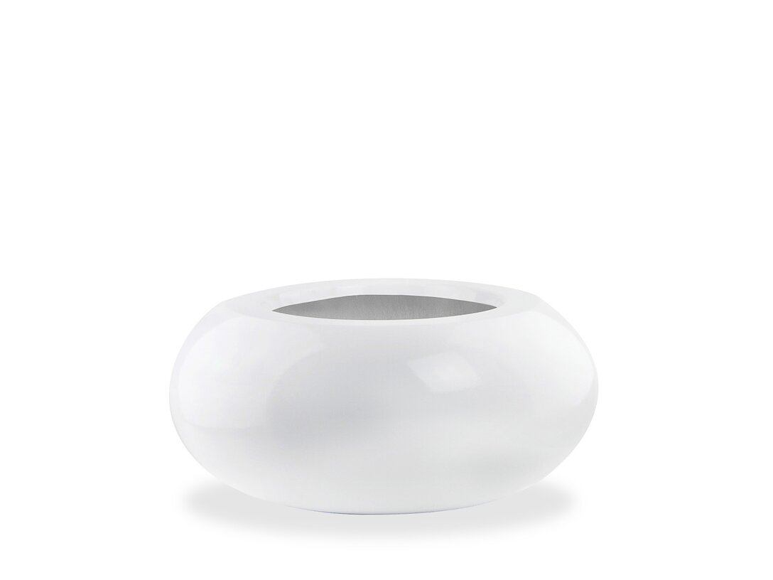 Donica Kler Accessories White, kolor biały, materiał włókno szklane