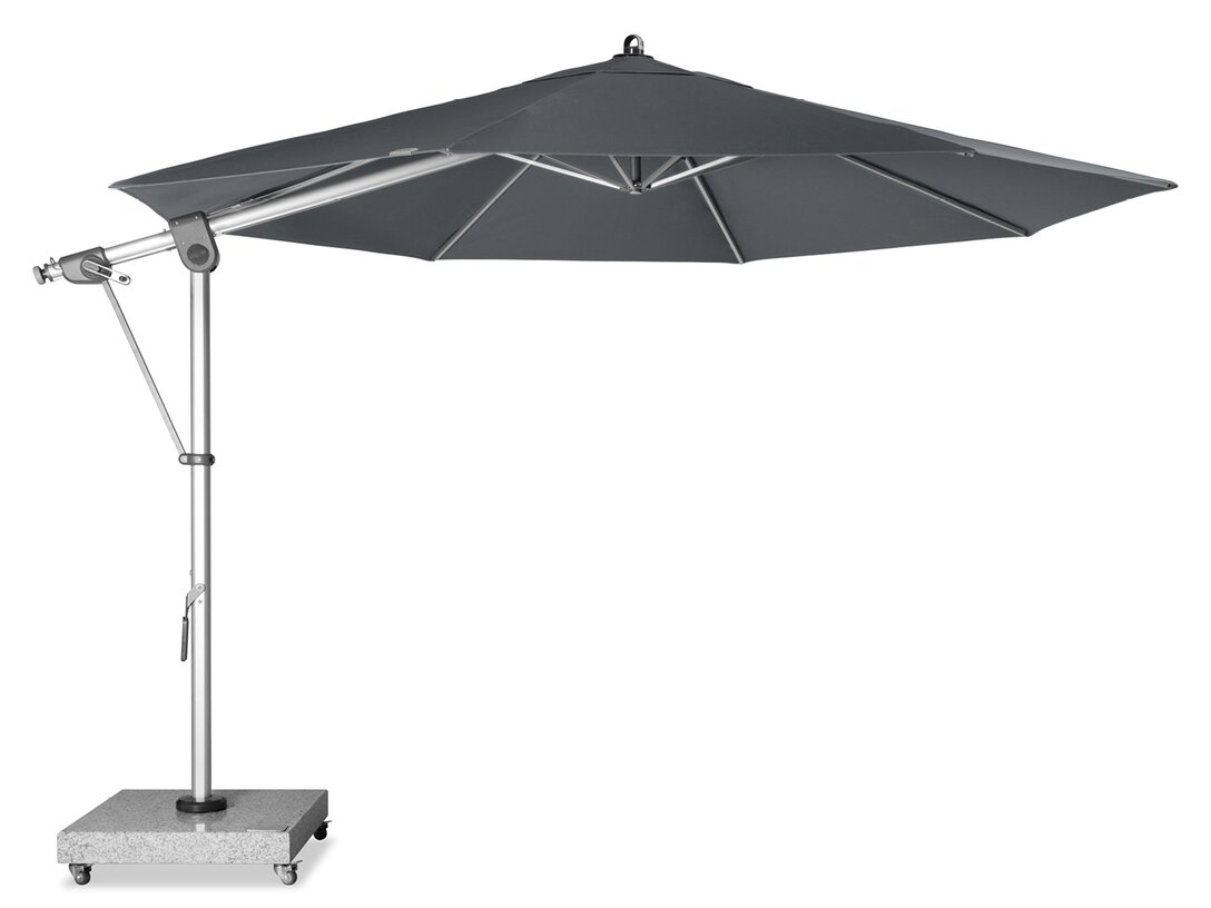 Parasol ogrodowy Doppler Expert, kolor antracytowy, materiał tkanina outdoor
