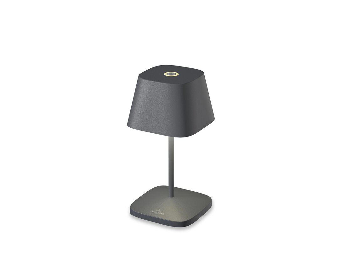 Lampa przenośna Villeroy & Boch Neapel , kolor antracytowy, materiał aluminium