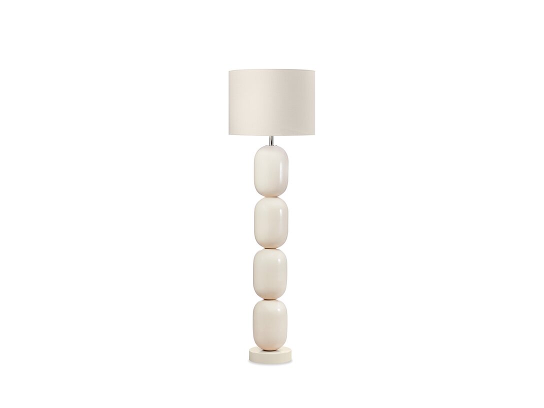 Lampa stojací Kler Accessories Speranza E27 max. 7W - žárovka není součástí balení, barva béžová, materiál keramika