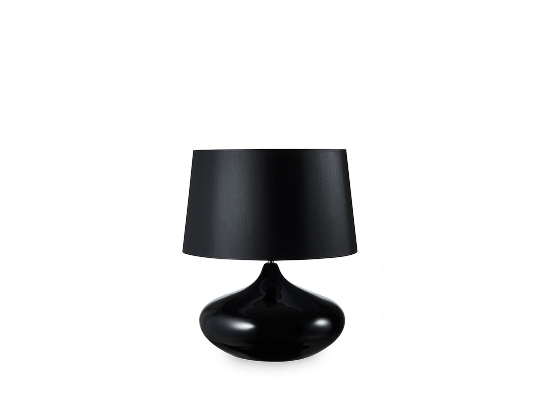 Lampa stolní Kler Accessories Forza E27 max. 7W - žárovka není součástí balení, barva černá, materiál keramika