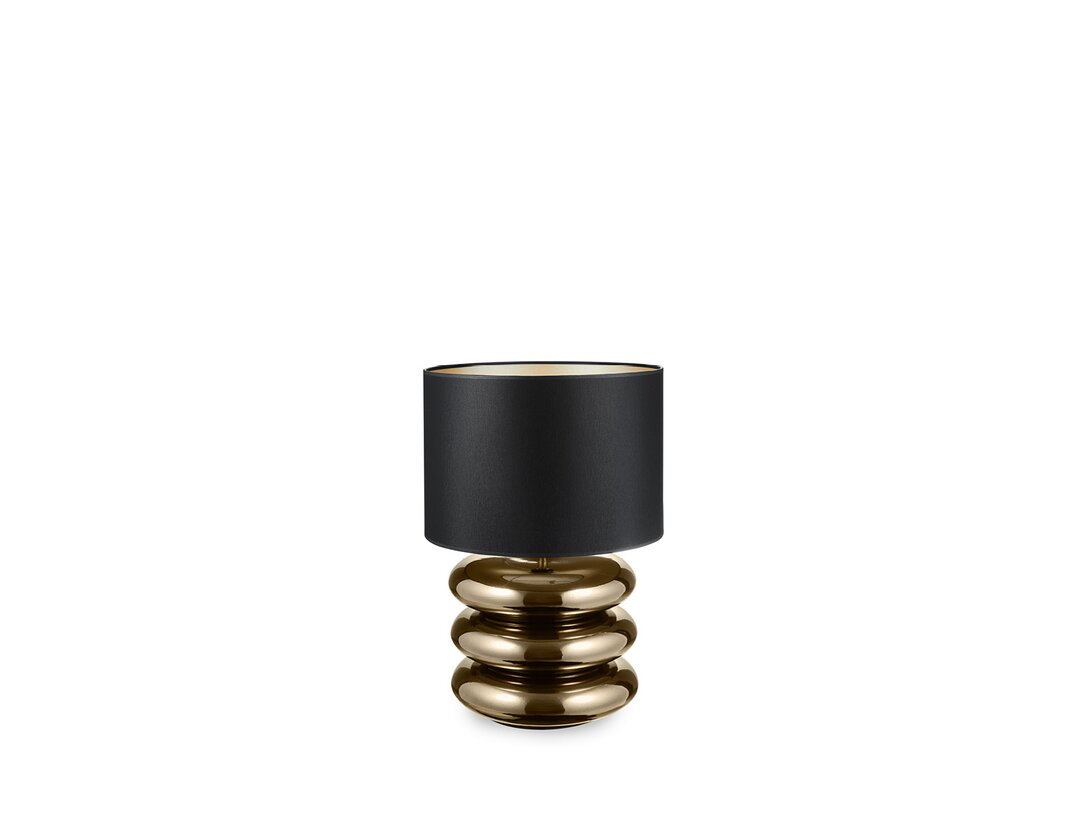 Lampa stolní Kler Accessories Figurina E27 max. 7W - žárovka není součástí balení, barva černá, materiál keramika