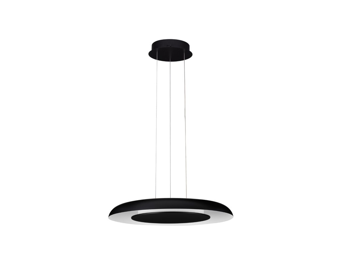 Lampa závěsná Kler Accessories Epos LED 38W 2100 lm 2700-4000K, barva černá, materiál kov