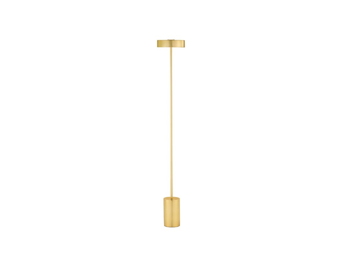 Lampa stojací Kler Accessories Thea LED 17W 929 lm 3000K, barva zlatá, materiál kov