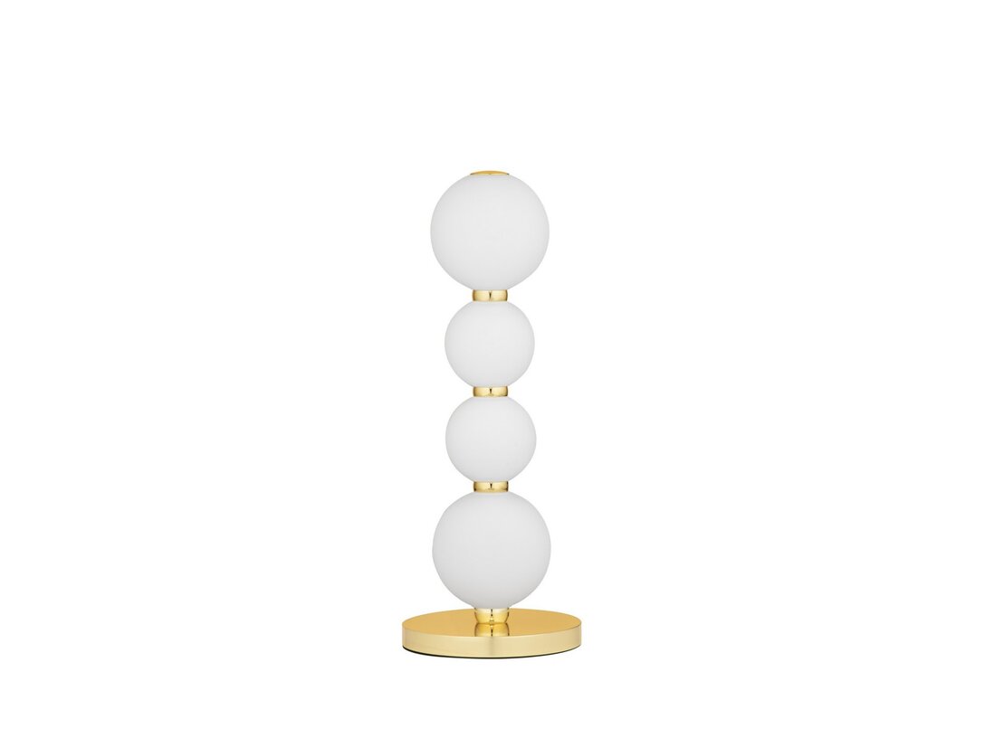 Lampa stolní Kler Accessories Perla LED 10W 868 lm 3000K, barva bílá, materiál sklo