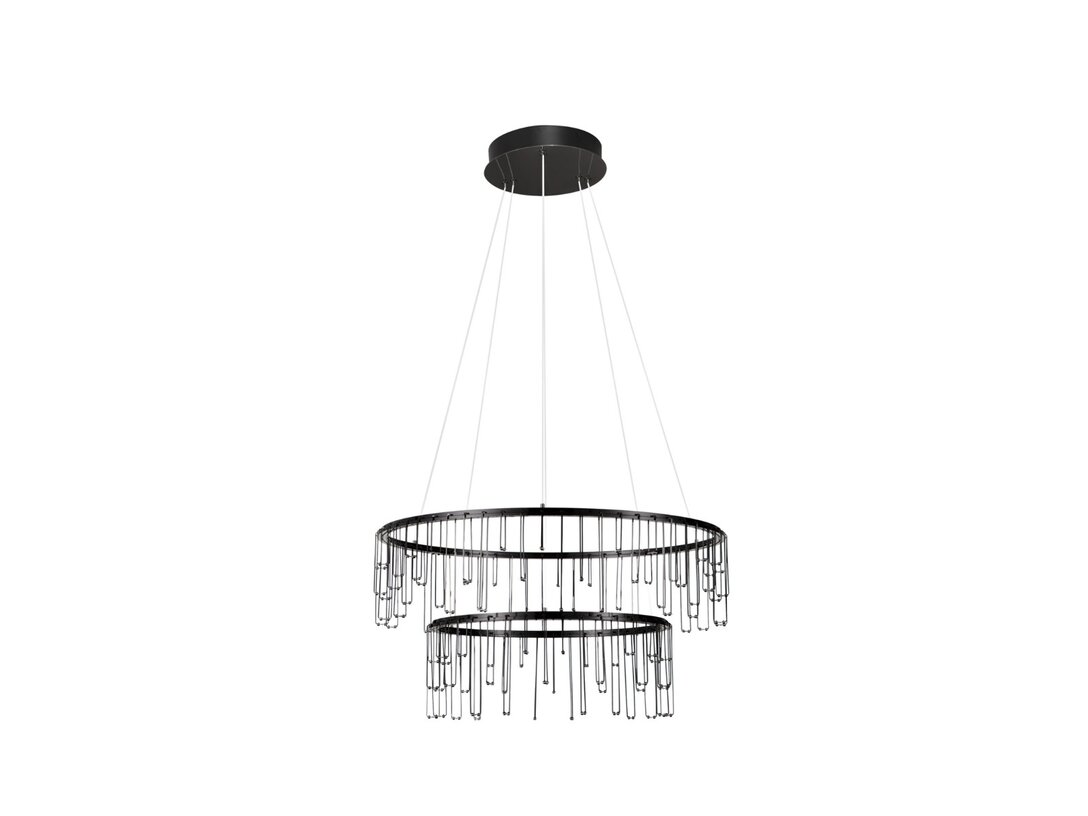 Lampa závěsná Kler Accessories Stellar LED 41W 3317 lm 3000K, barva černá, materiál kov
