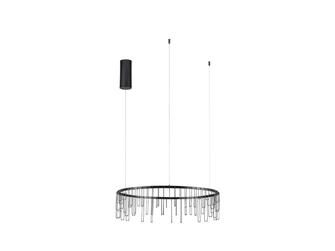 Lampa závěsná Kler Accessories Stellar LED 25W 1875 lm 3000K, barva černá, materiál kov