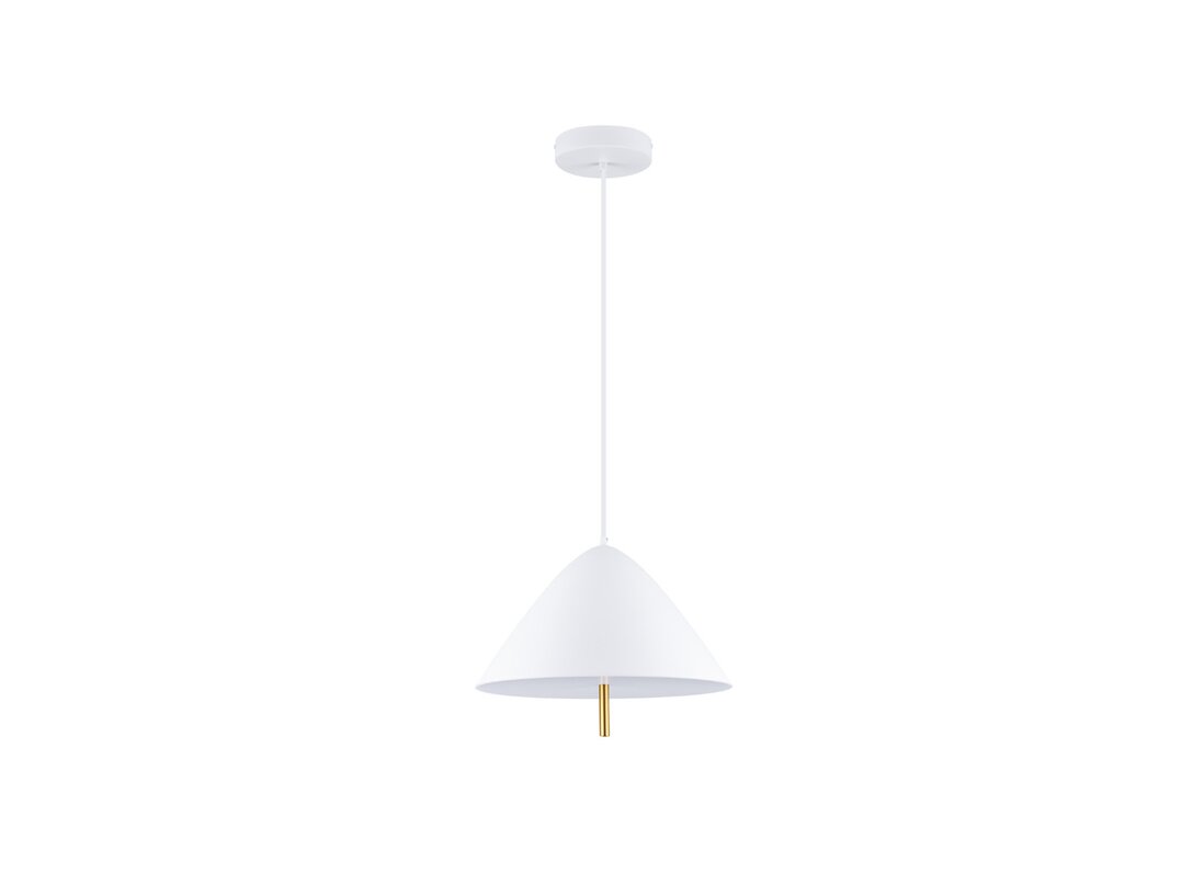 Lampa závěsná Kler Accessories Oros LED 17W 917 lm 3000K, barva bílá, materiál kov