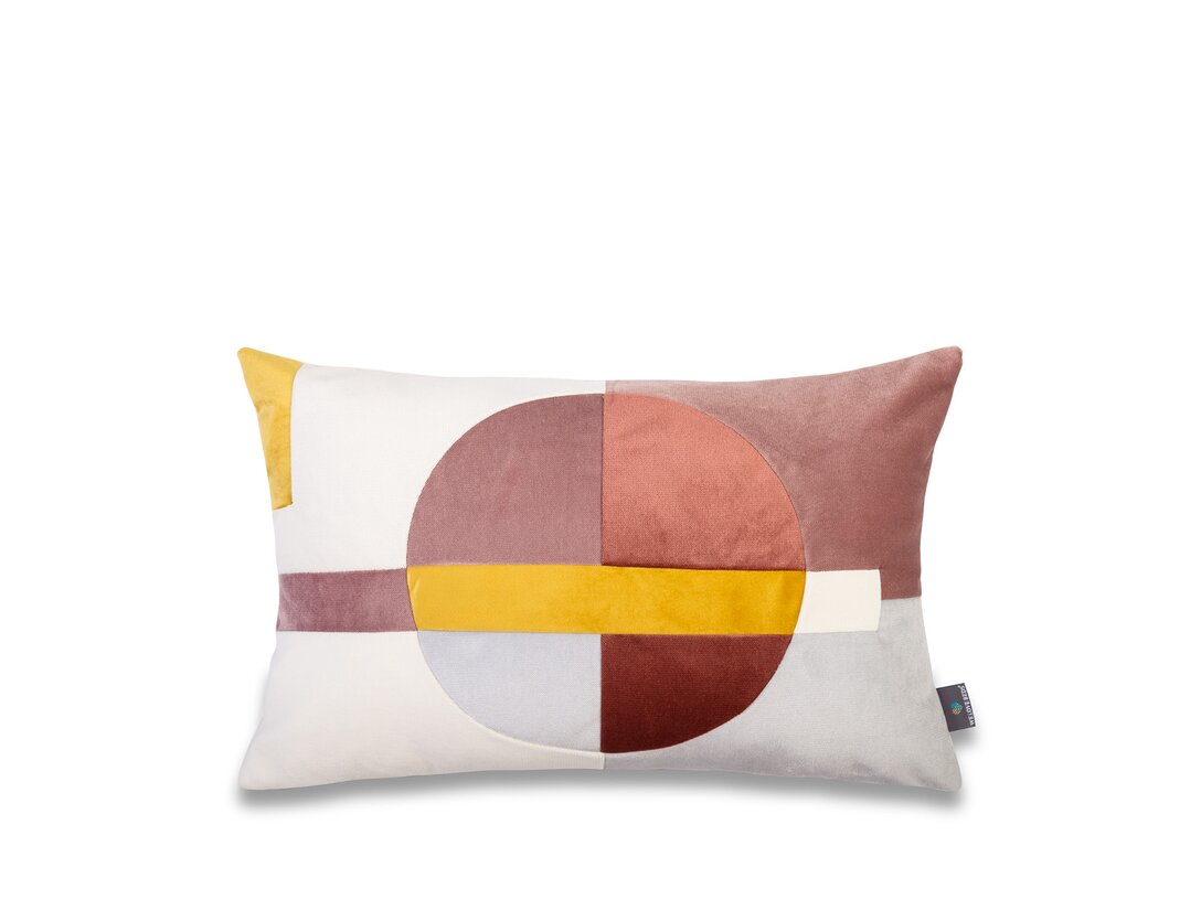 Poduszka dekoracyjna Kler Accessories Copenhagen , kolor różowy, materiał tkanina