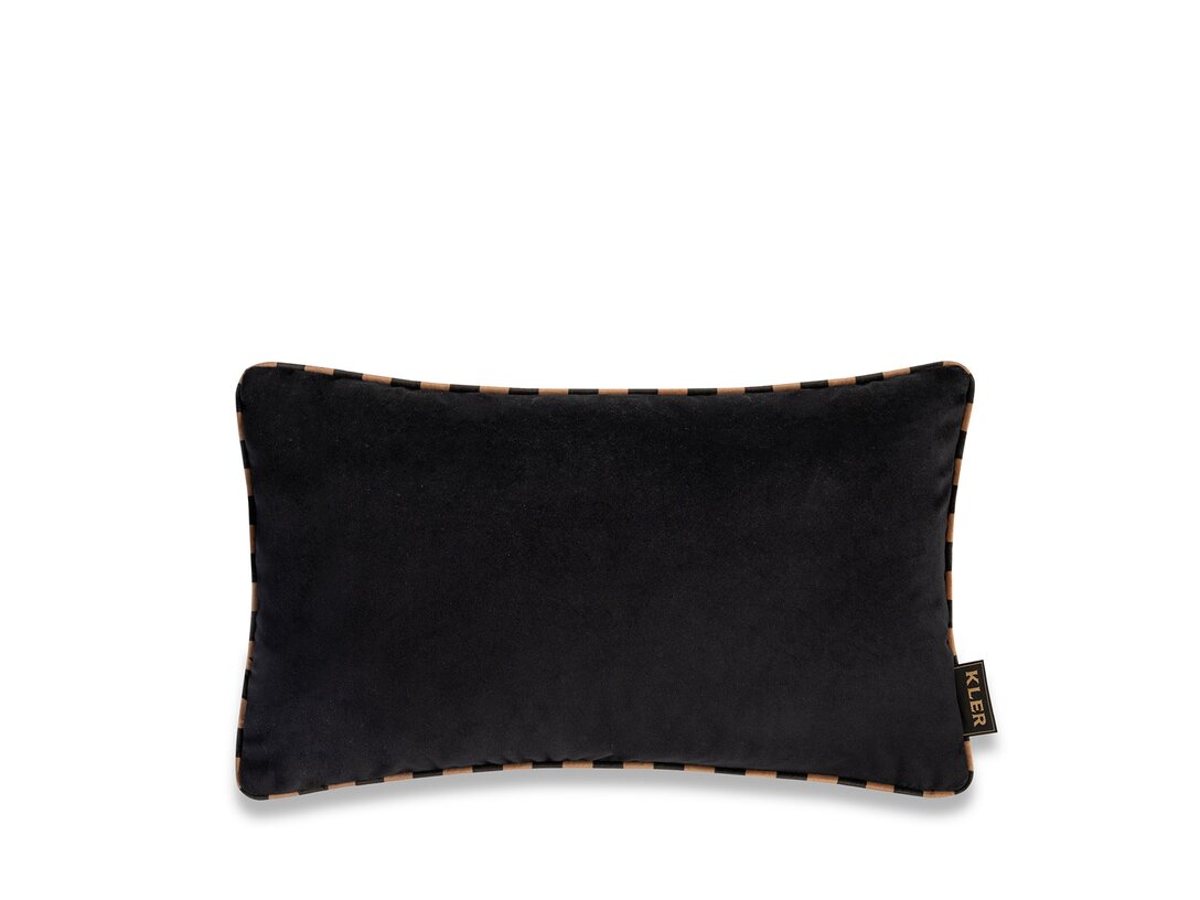 Poduszka dekoracyjna Kler Accessories Tiffany 30x50 cm, kolor beżowy, materiał tkanina