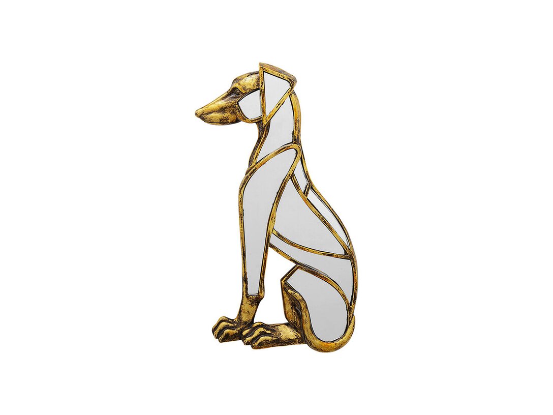 Dekoracja ścienna Kler Accessories Cane, kolor złoty, materiał żywica poliestrowa