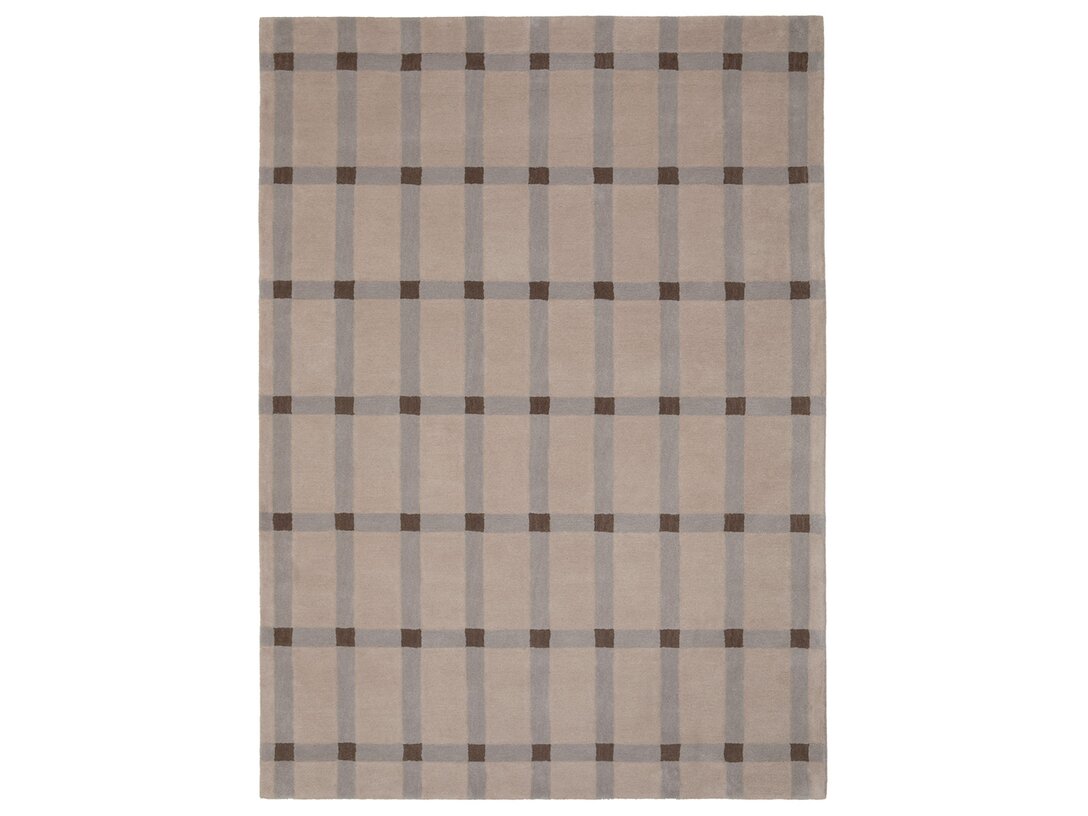 Dywan Kler Accessories Cottage prostokątny 160x230 cm, kolor brązowy, materiał wełna