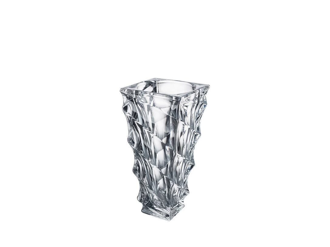 Wazon Bohemia Casablanca 30,5 cm, kolor transparentny, materiał szkło kryształowe
