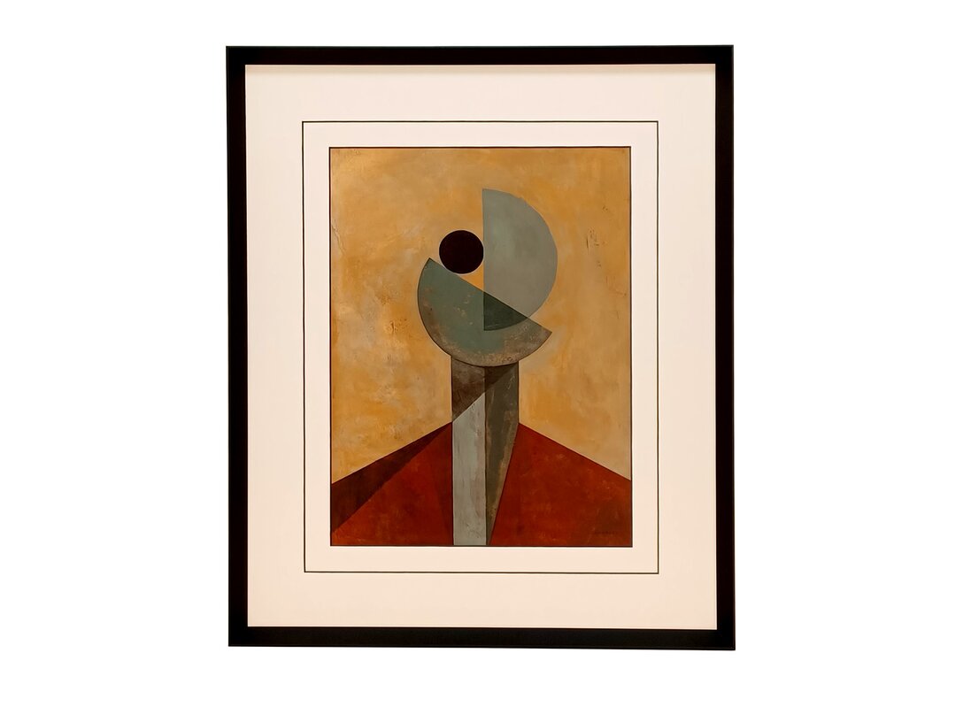 Obraz Kler Accessories W tył zwrot 48x58 cm, materiał drewno