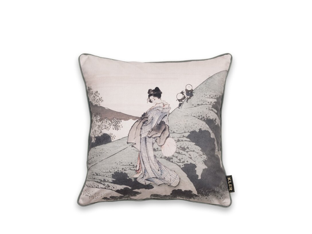 Dekorační polštář Kler Accessories Maroshi 45x45 cm, barva vícebarevné, materiál tkanina