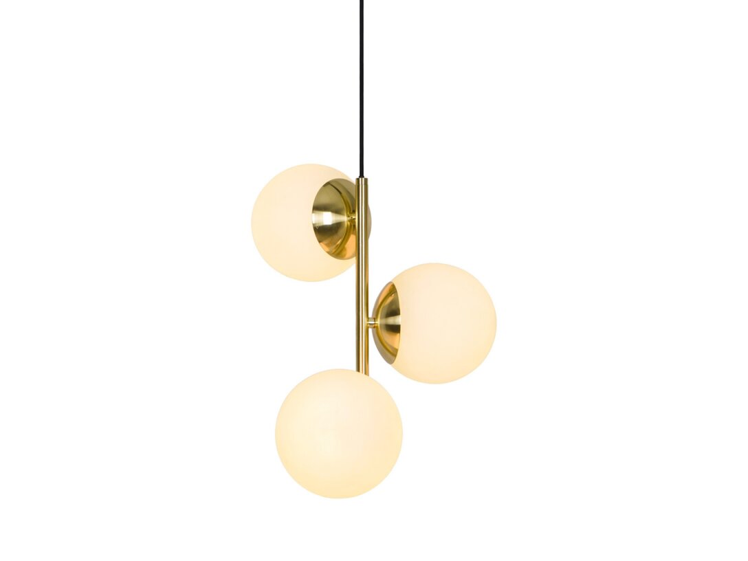 Lampa závěsná Kler Accessories Lilly , barva zlatá, materiál kov