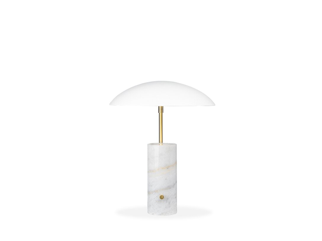 Lampa stolní Kler Accessories Mademoiselle , barva bílá, materiál mramor