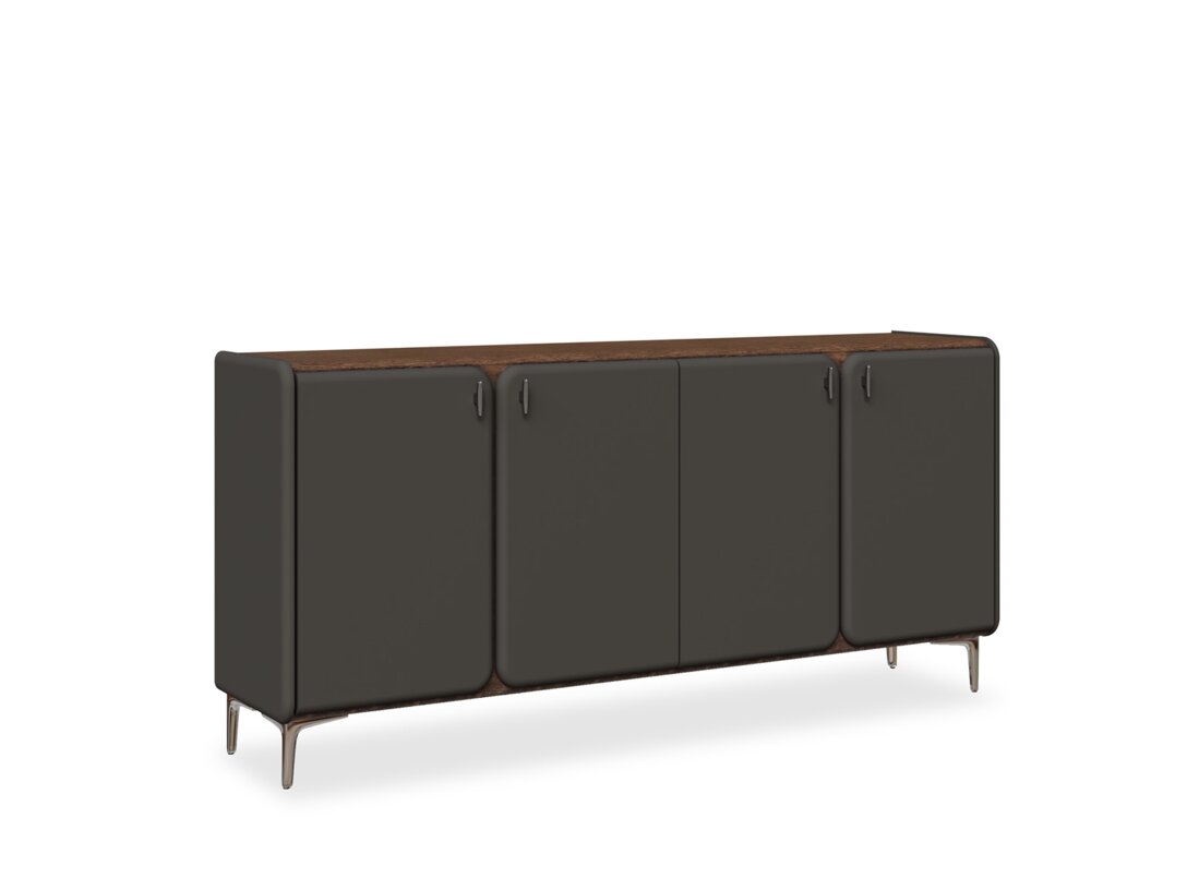 Komoda Kler Giovanni, kolor brązowy, materiał płyta MDF - płyta MDF