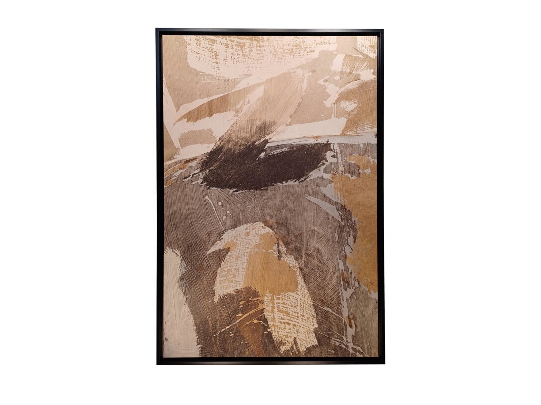 Obraz Kler Accessories Meditace 155x105 cm, materiál dřevo