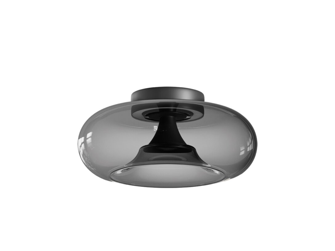 Lampa sufitowa Kler Accessories Gemma LED 30 W, kolor szary, materiał szkło