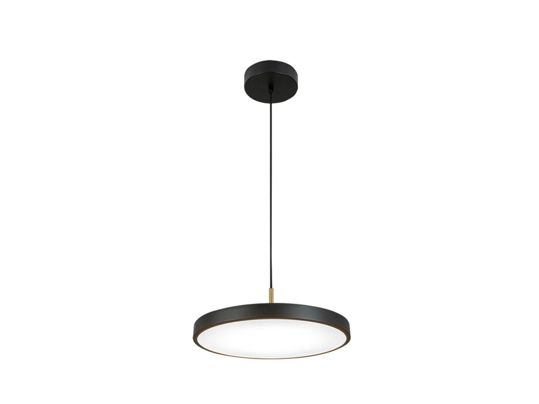 Lampa závěsná Kler Accessories Gilda LED 17 W, barva černá, materiál hliník