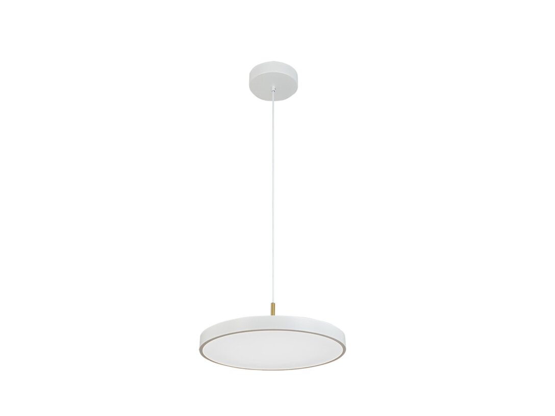 Lampa závěsná Kler Accessories Gilda LED 17 W, barva bílá, materiál hliník
