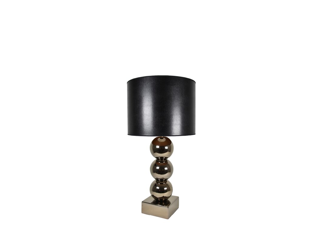 Lampa stolní Kler Accessories Bilba E27 max. 7W - žárovka není součástí balení, barva zlatá, materiál keramika
