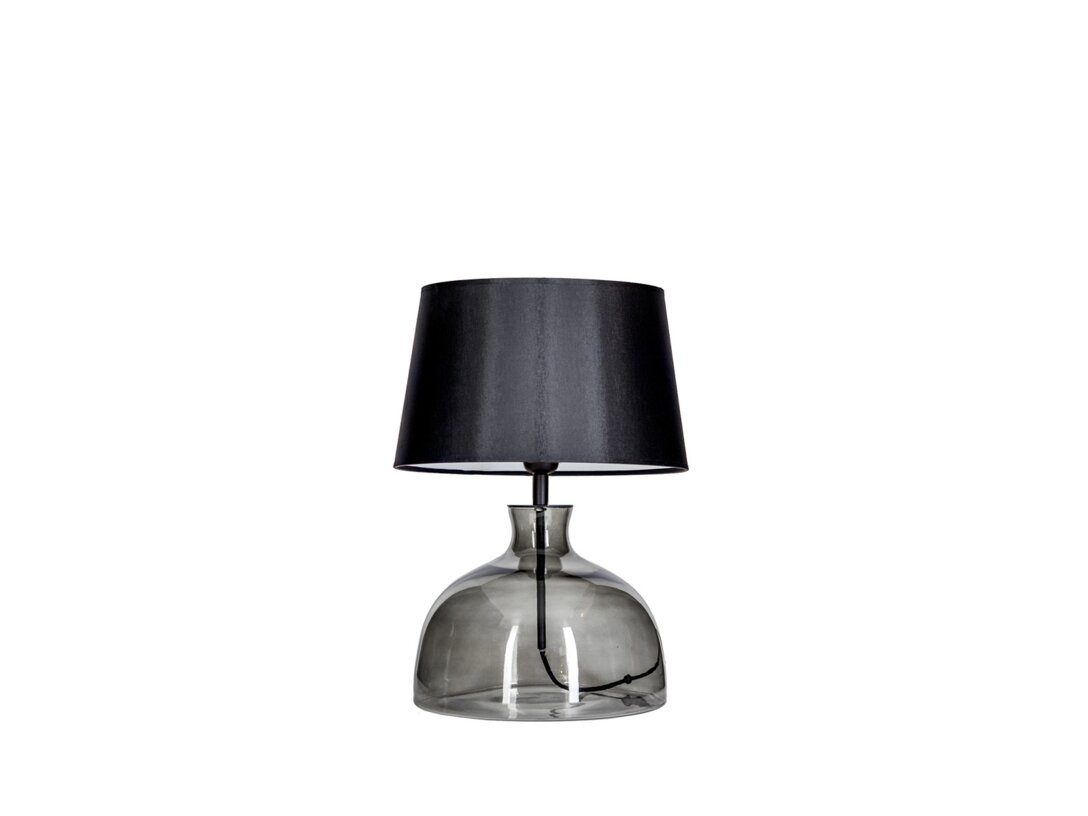 Lampa stolní Kler Accessories Gaia 1xE27, max. 60W (žárovka není součástí balení), barva antracitová, materiál sklo