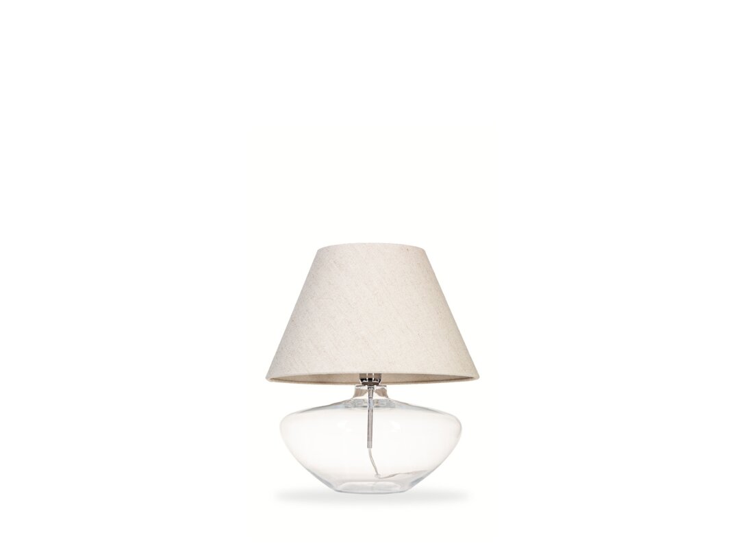 Lampa stolní Kler Accessories Olivia 1xE27, max. 60W (žárovka není součástí balení), barva průhledná, materiál sklo