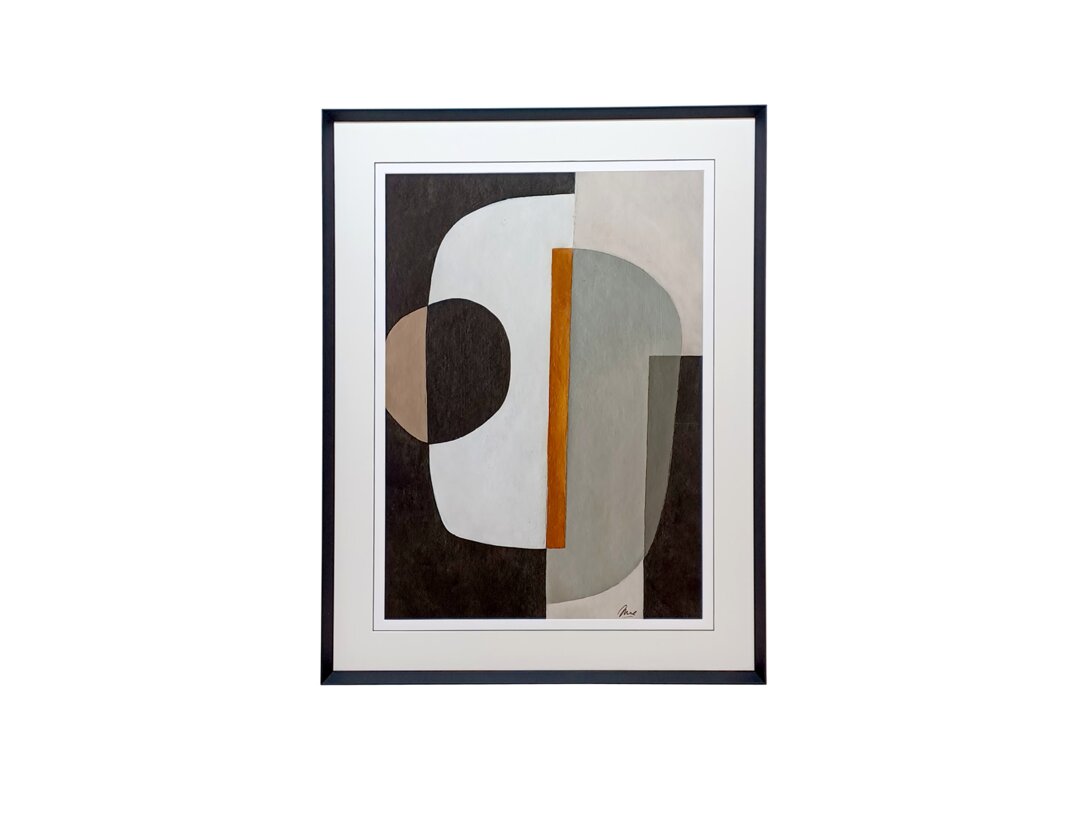 Obraz Kler Accessories Vnitřní hlas 67,5x87,5 cm, materiál dřevo