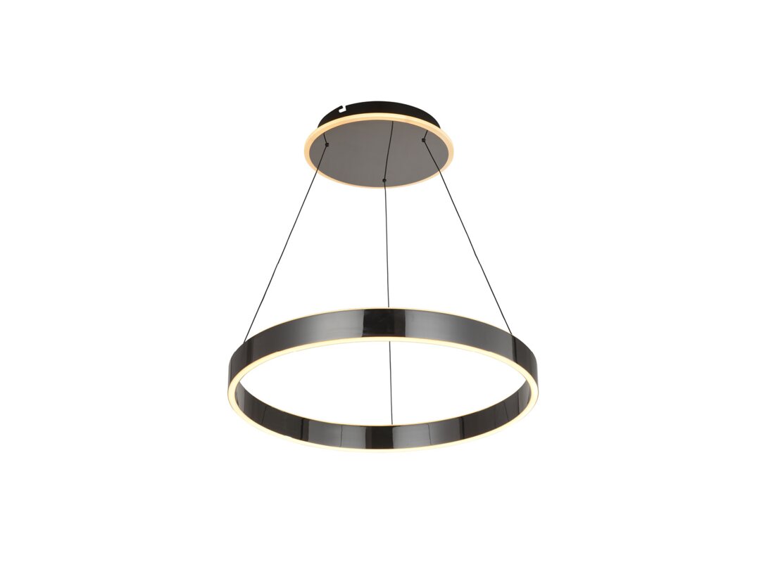 Lampa závěsná Kler Accessories Marling LED 50W 5600 lm 3000K, barva černá, materiál kov