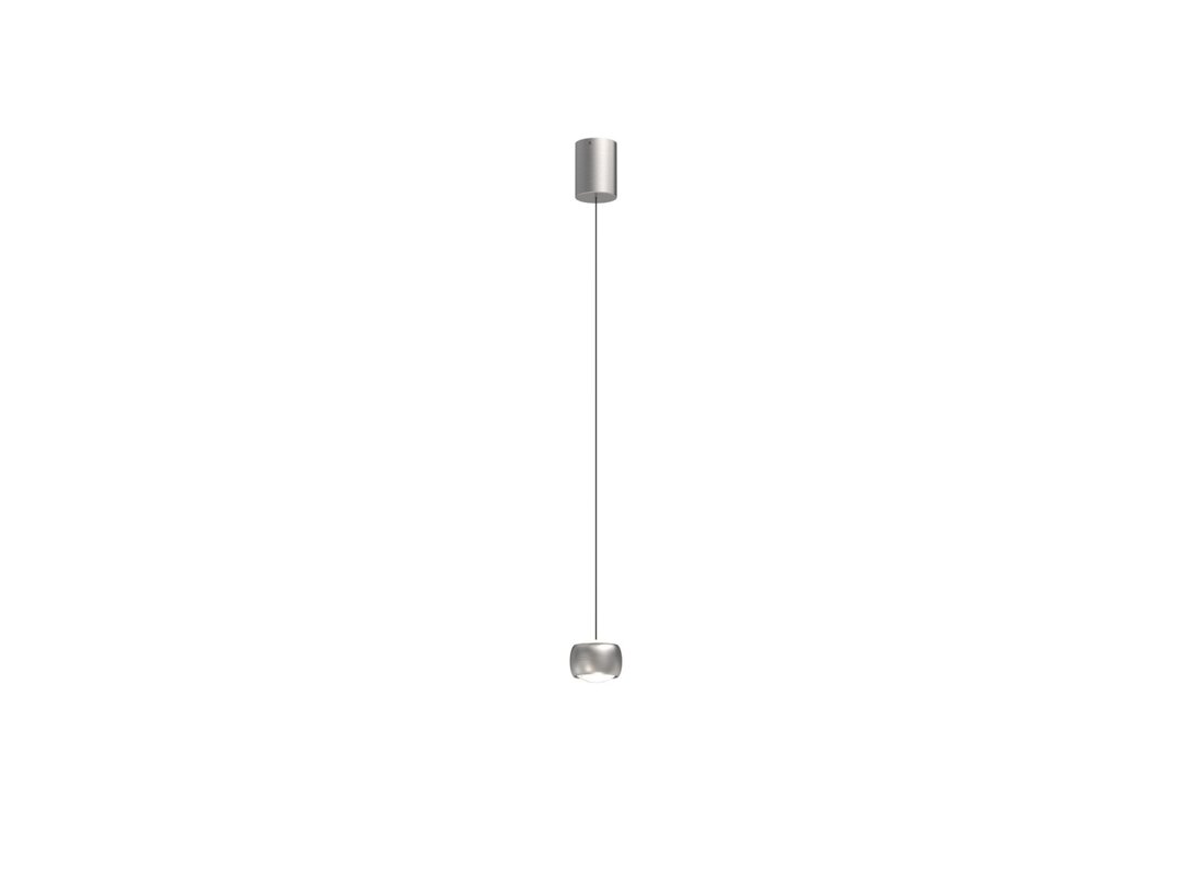 Lampa závěsná Kler Accessories Quiberon LED 8W 1000 lm 3000K, barva stříbrná, materiál kov