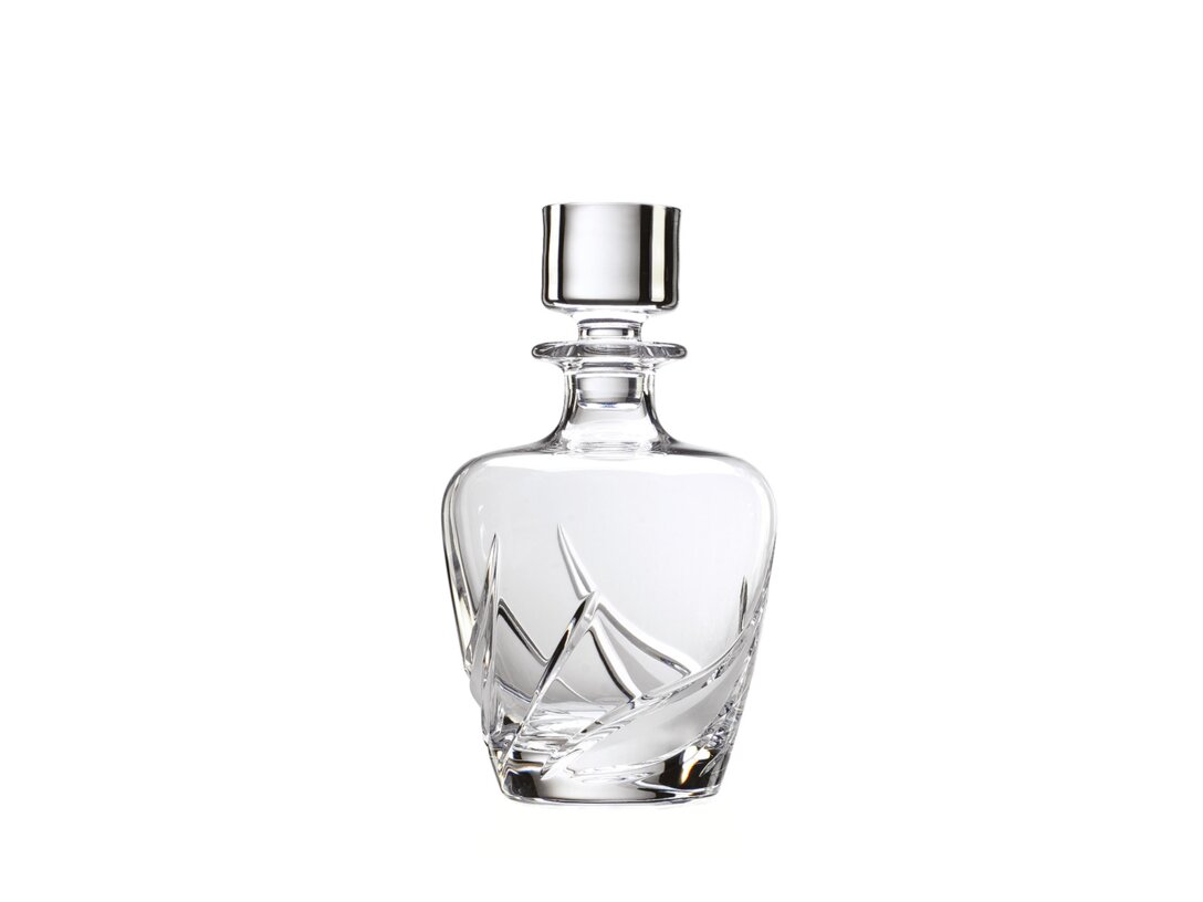 Karafka do whisky RCR Cetona 850 ML, materiał szkło kryształowe, kolor transparentny