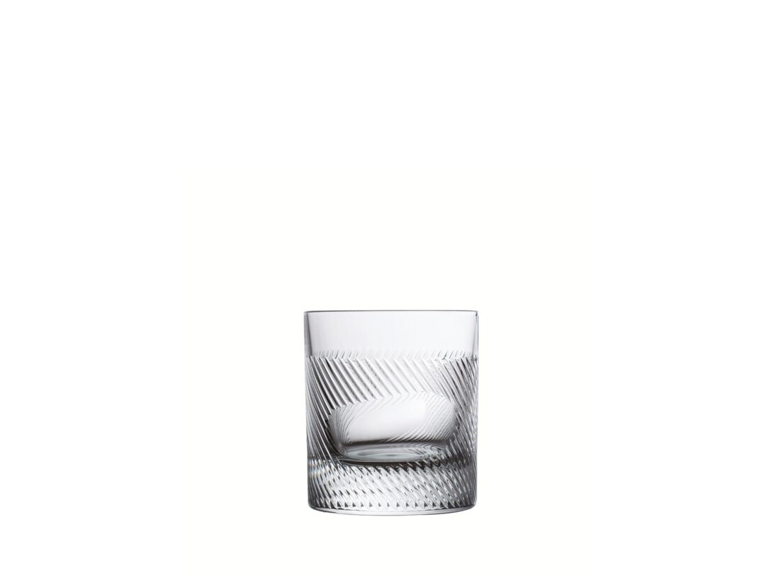 Kpl. 2 szklanek do whisky RCR Touch Imprint 290 ml, materiał szkło kryształowe, kolor transparentny