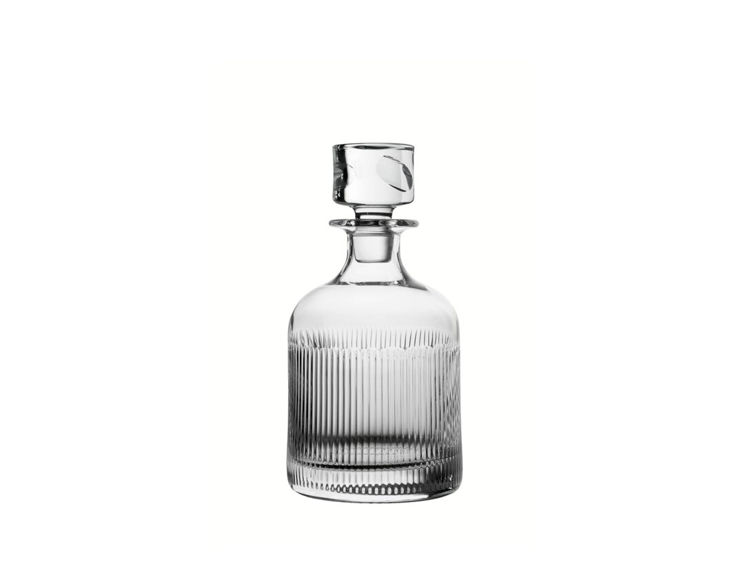 Karafka do whisky RCR Touch Style 850 ML, materiał szkło kryształowe, kolor transparentny