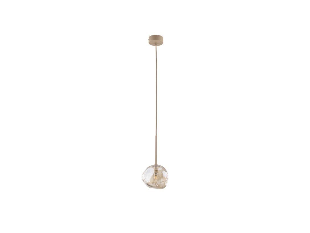 Lampa wisząca Kler Accessories Lava 1x G9 LED max. 8W, kolor beżowy, materiał metal