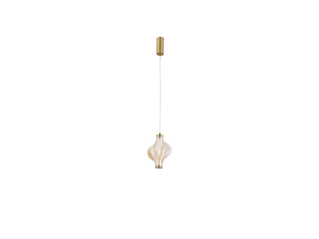 Lampa wisząca Kler Accessories Elva LED 3000K 1032lm, kolor złoty, materiał metal