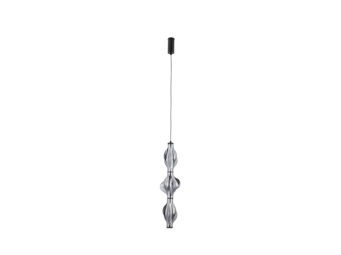 Lampa wisząca Kler Accessories Elva LED 3000K 2616lm, kolor czarny, materiał metal