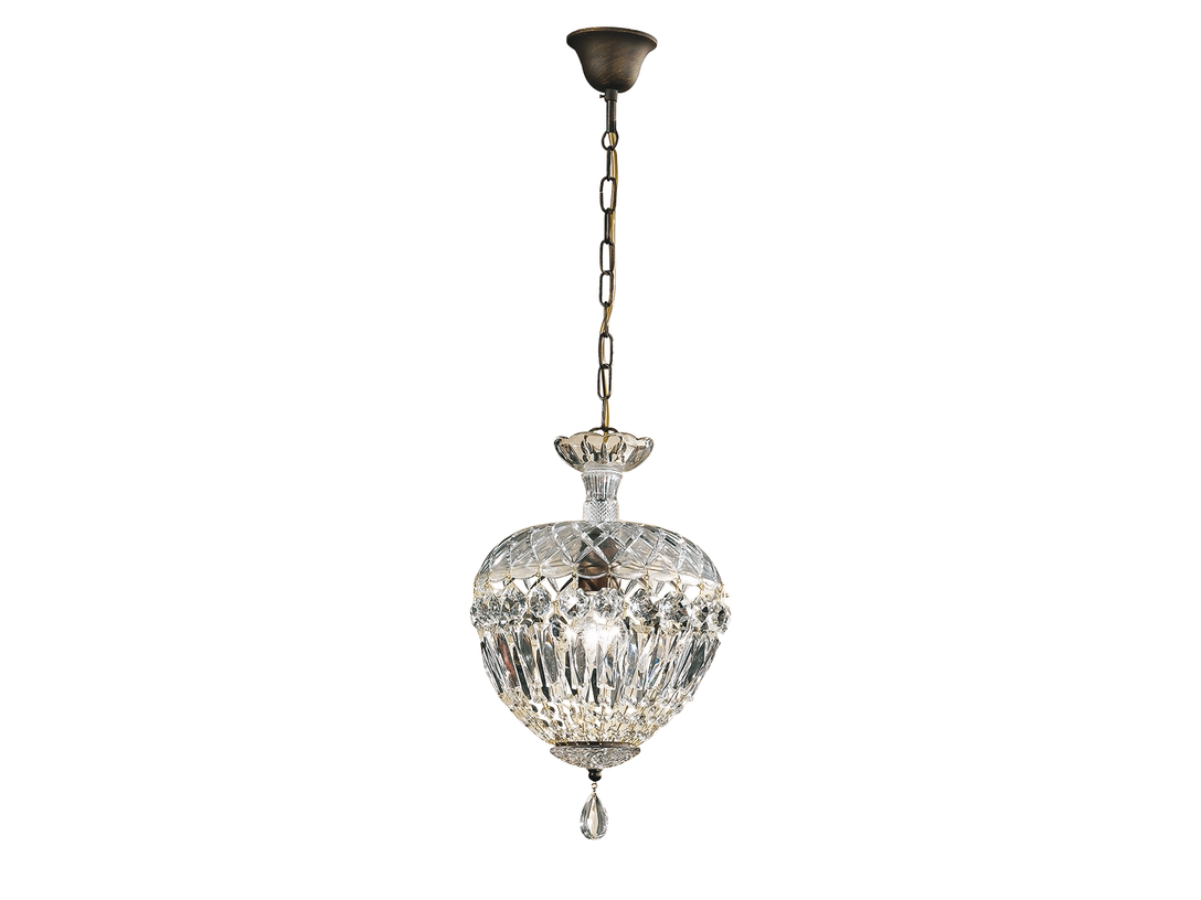 Lampa Orion HL 6-1498/1 , kolor brązowy, materiał stal szlachetna