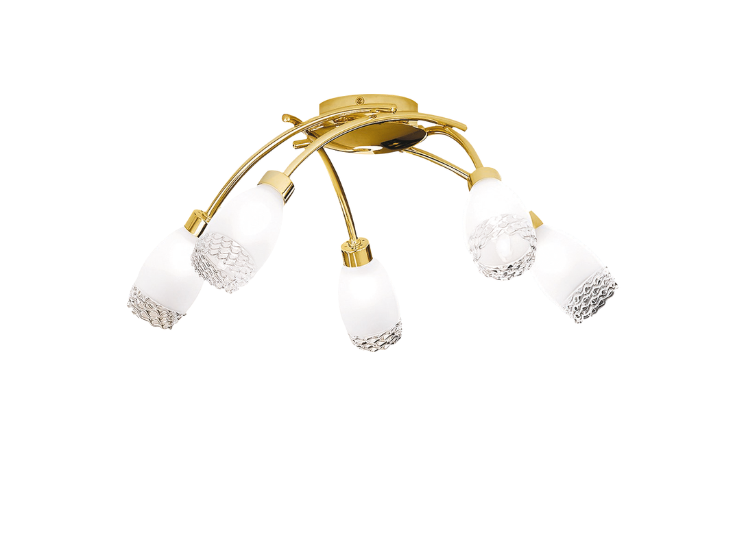 Lampa wisząca Orion Carla DL_7-4825_MS halogen G9x5, kolor złoty, materiał metal