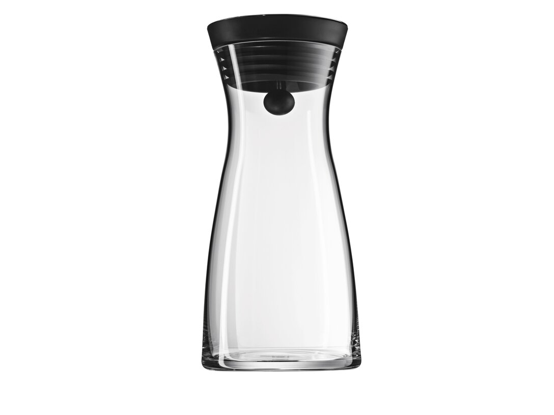 Karafa na vodu WMF Basic 0.75 l, materiál sklo, barva černá