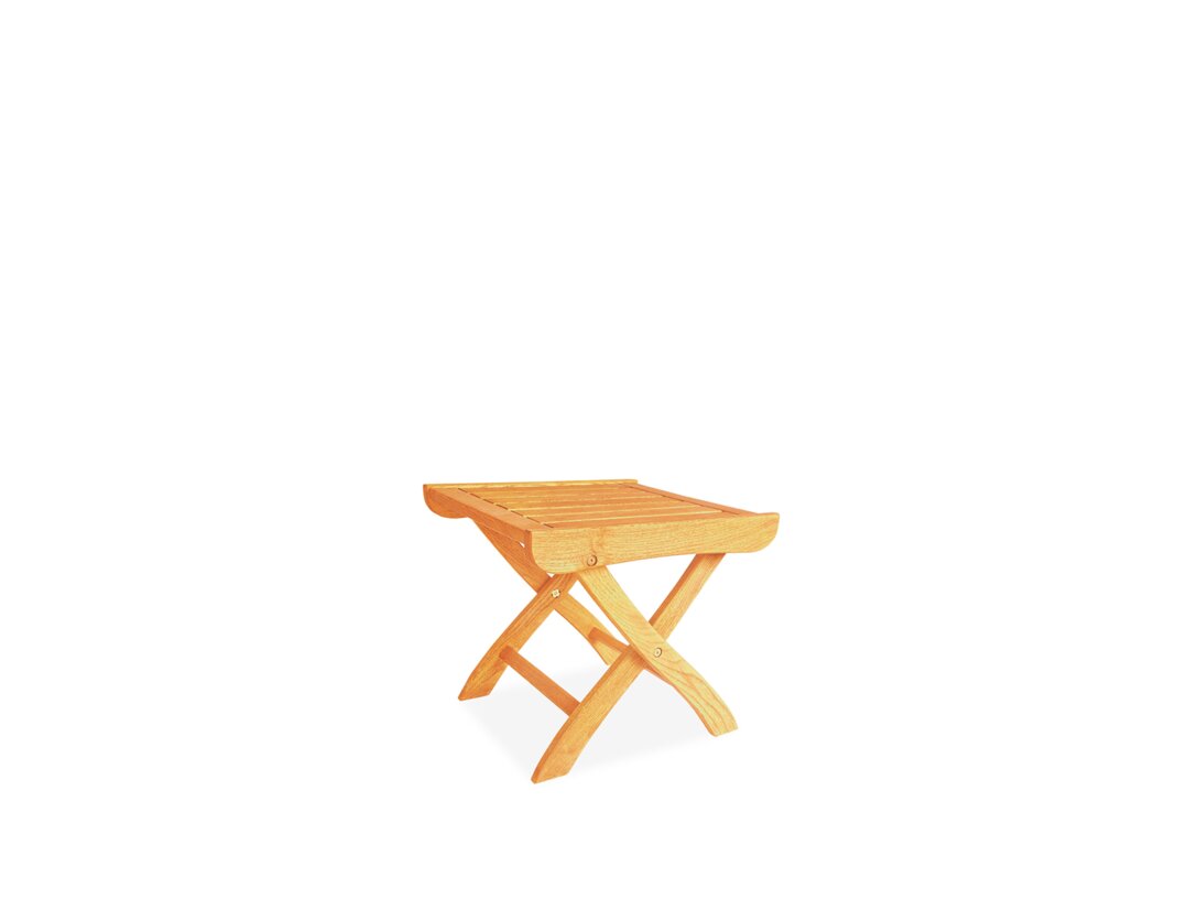 Taboret Rondo Loving Nature! Kansas, kolor brązowy, materiał drewno