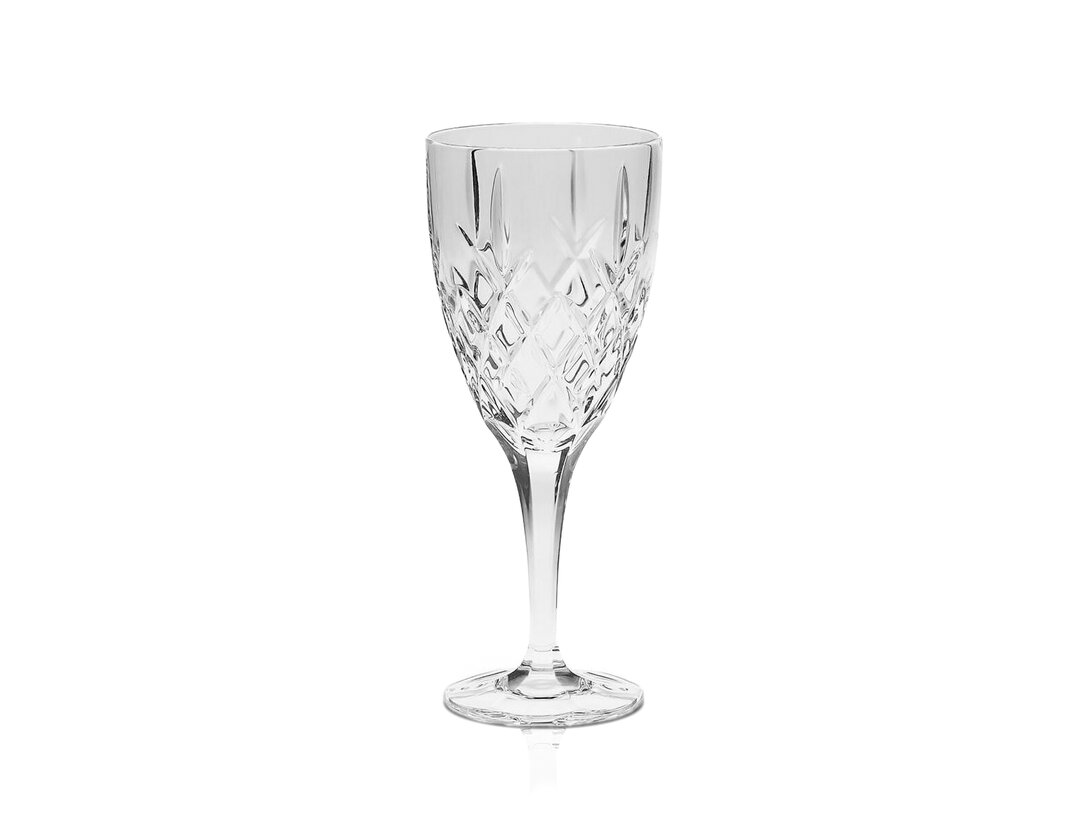 Komplet 6 kieliszków kryształowych do wina 250 ml Bohemia 250, materiał kryształ, kolor transparentny