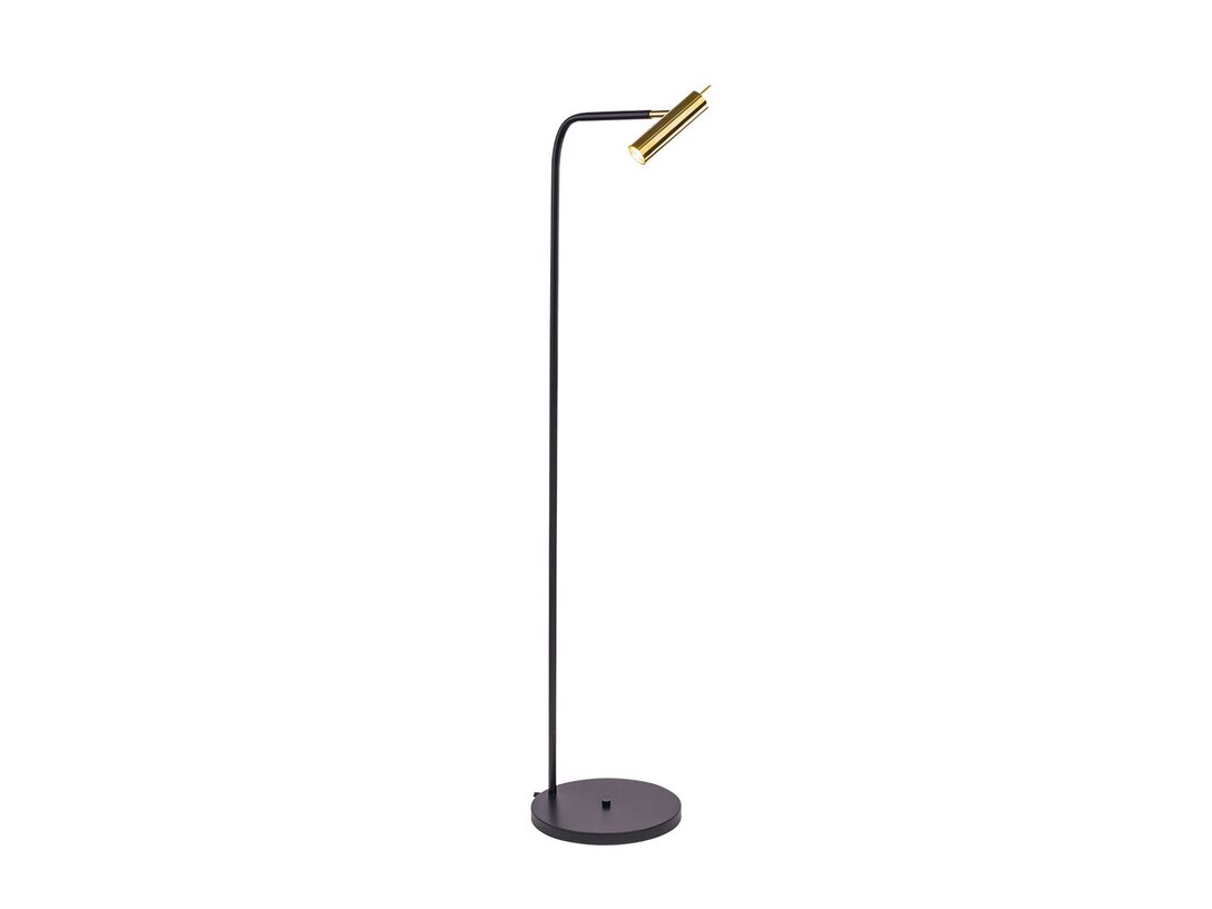 Lampa podłogowa Kler Accessories Amos GU10 35mm / 25W, kolor czarny, materiał metal