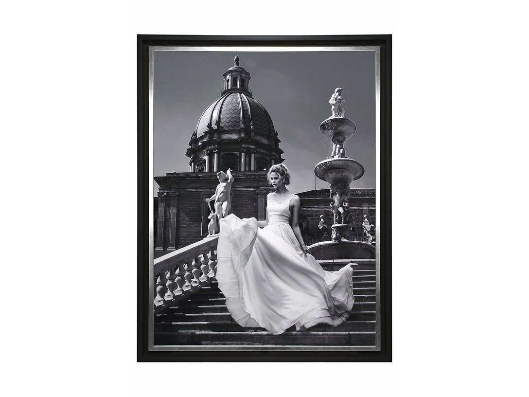 Obraz Suknia Kler Accessories 60x80 cm, materiał drewno
