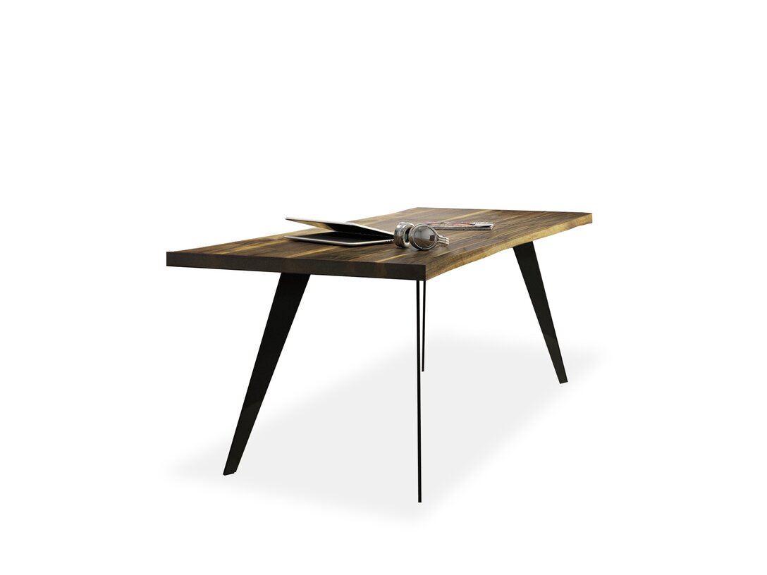 Stół Trebord Classic 160 cm x 90 cm, śr. , kolor brązowy, materiał drewno, rozkładanie nie