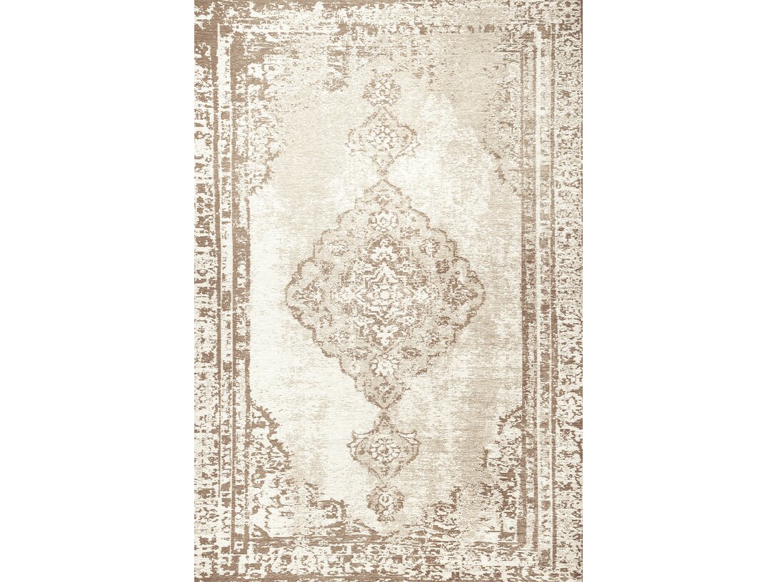 Dywan Kler Accessories Altay prostokątny beżowy (160x230 cm), kolor beżowy, materiał tworzywo sztuczne