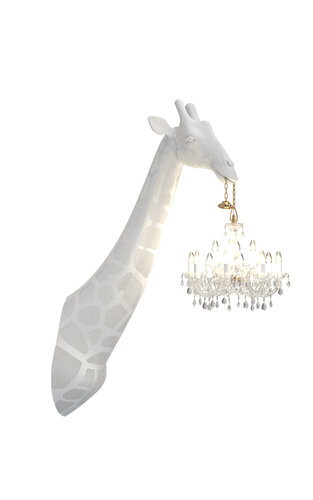 Lampa ścienna zakochana żyrafa Qeeboo